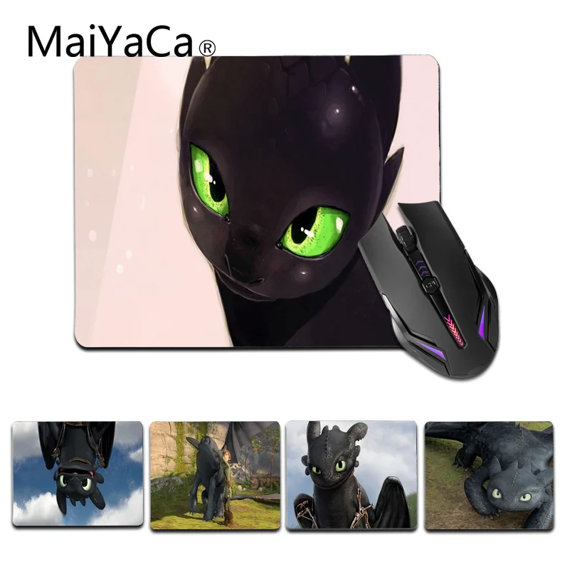 MaiYaCa Toothless Dragon Office Mice Rubber Mouse Pad Size for 180x220x2mm and 250x290x2mm Small Mousepad
MaiYaCa Toothless Dragon Office Mice Rubber Mouse Pad Size for 180x220x2mm and 250x290x2mm Small Mousepad