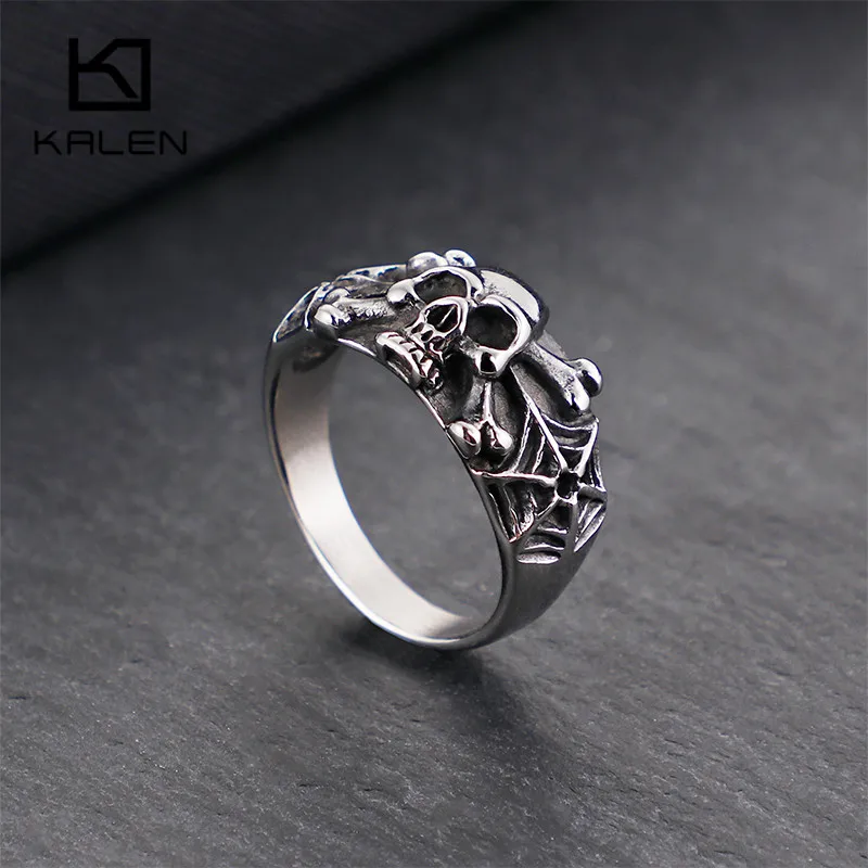 2018 Stainless Steel Cheap Skull Rings For Men Size 8-12 Punk Spider Wed Charm Finger Rings Male Biker Jewelry
2018 Stainless Steel Cheap Skull Rings For Men Size 8-12 Punk Spider Wed Charm Finger Rings Male Biker Jewelry