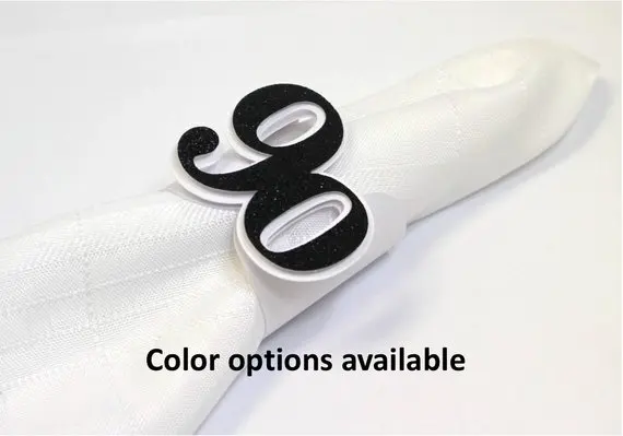 Glitter 90th Napkin Rings, Set of 12/24/48 pcs birthday party decor, 90 years old Paper Napkin Rings Table Decor,napkin holder
Glitter 90th Napkin Rings, Set of 12/24/48 pcs birthday party decor, 90 years old Paper Napkin Rings Table Decor,napkin holder