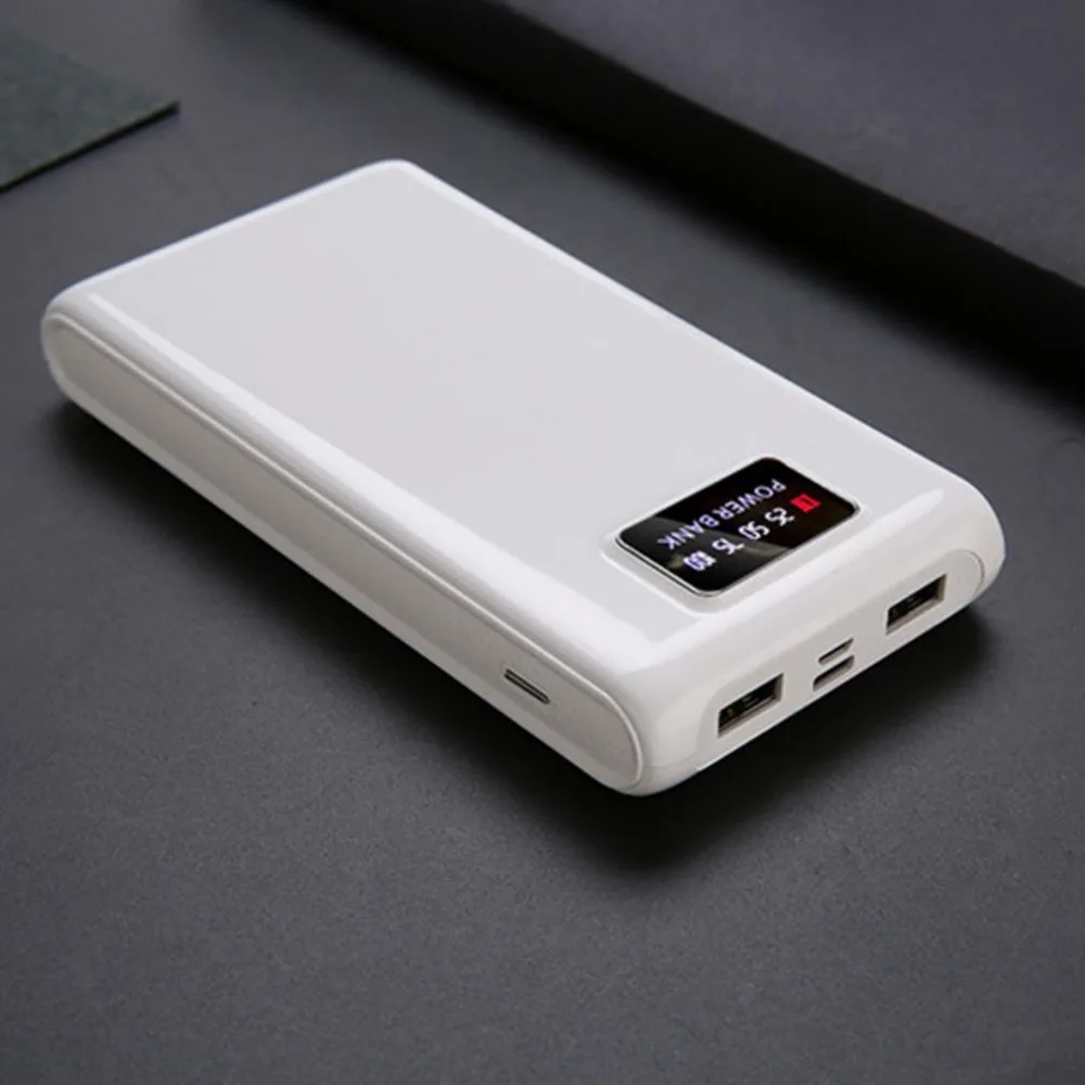 Free Welding Power Bank Shell LCD Screen Digital Display Power Bank Charger Module DIY Kits Powered By 6x18650 Battery C9
Free Welding Power Bank Shell LCD Screen Digital Display Power Bank Charger Module DIY Kits Powered By 6x18650 Battery C9