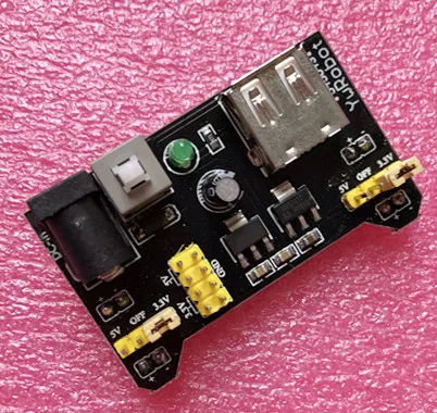 1pcs MB102 830 Point Breadboard : A. 1 termiPower Supply Module 3.3V 5V MB-102 Solderless Bread Board DIY dedicated power module
1pcs MB102 830 Point Breadboard : A. 1 termiPower Supply Module 3.3V 5V MB-102 Solderless Bread Board DIY dedicated power module