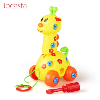 DIY Screw Nut Group Installed 3D Deer Puzzle Disassembly Animals Kids Toys for Children Jigsaw Early Learning Educational Toys !
DIY Screw Nut Group Installed 3D Deer Puzzle Disassembly Animals Kids Toys for Children Jigsaw Early Learning Educational Toys !