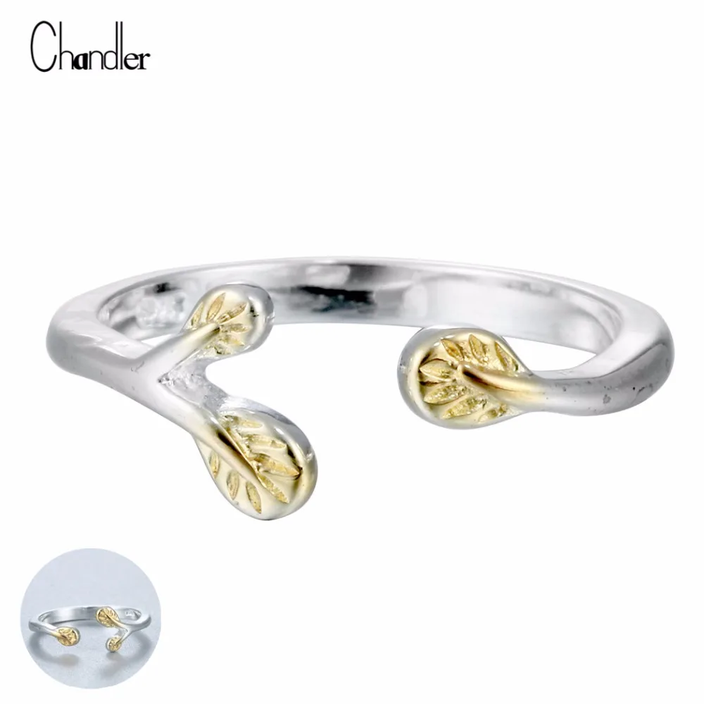 Chandler Brand New Hot Tender Shoot Leaf Bud Silver Ring Opening Leaves Lovely Tiny Engagement Band For Lovers Christmas Gifts
Chandler Brand New Hot Tender Shoot Leaf Bud Silver Ring Opening Leaves Lovely Tiny Engagement Band For Lovers Christmas Gifts