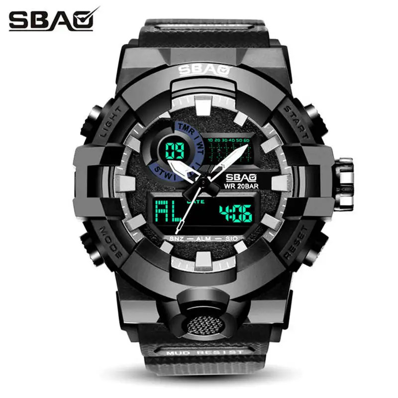 SBAO Swim Brand Men Sports Watches Fashion Chronos Countdown Men's Waterproof LED Digital Watch Man Military Clock Relogio Mascu
SBAO Swim Brand Men Sports Watches Fashion Chronos Countdown Men's Waterproof LED Digital Watch Man Military Clock Relogio Mascu