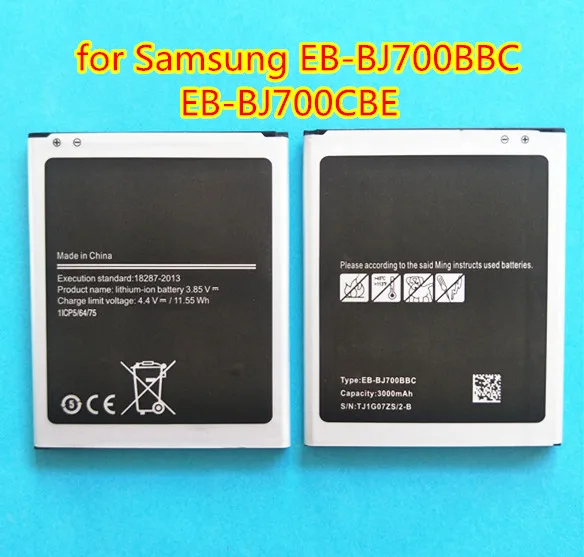 AZK Battery EB-BJ700BBC EB-BJ700CBE For Samsung GALAXY J7 2015 J7009 J7000 SM-J700f SM-J701F SM-J700M SM-J700H/DS
AZK Battery EB-BJ700BBC EB-BJ700CBE For Samsung GALAXY J7 2015 J7009 J7000 SM-J700f SM-J701F SM-J700M SM-J700H/DS
