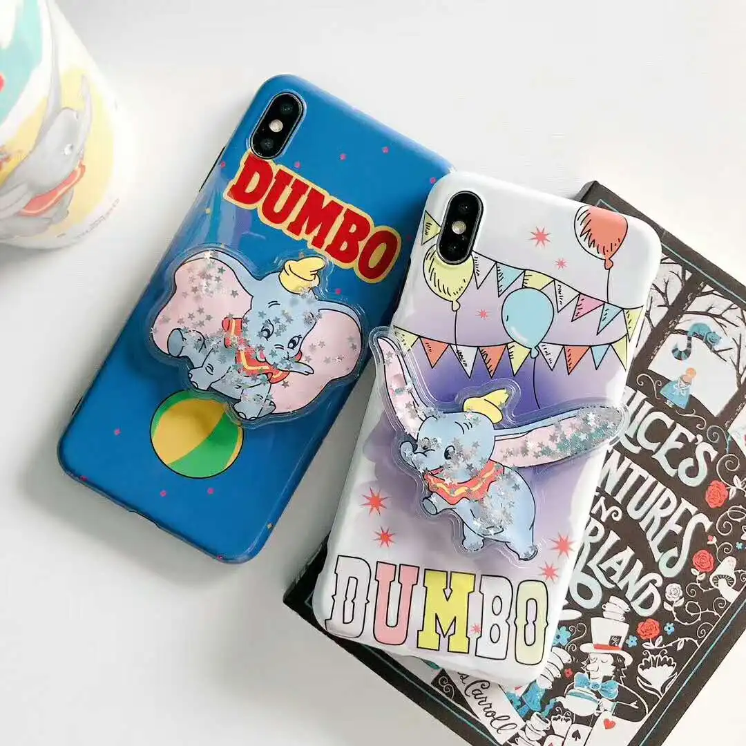 Cute 3D fly elephant Cartoon Water Quicksand Case for iPhone XR XS MAX X 6 6S 7 8 Plus Soft Dumbo Bunting Fashion Back Cover
Cute 3D fly elephant Cartoon Water Quicksand Case for iPhone XR XS MAX X 6 6S 7 8 Plus Soft Dumbo Bunting Fashion Back Cover