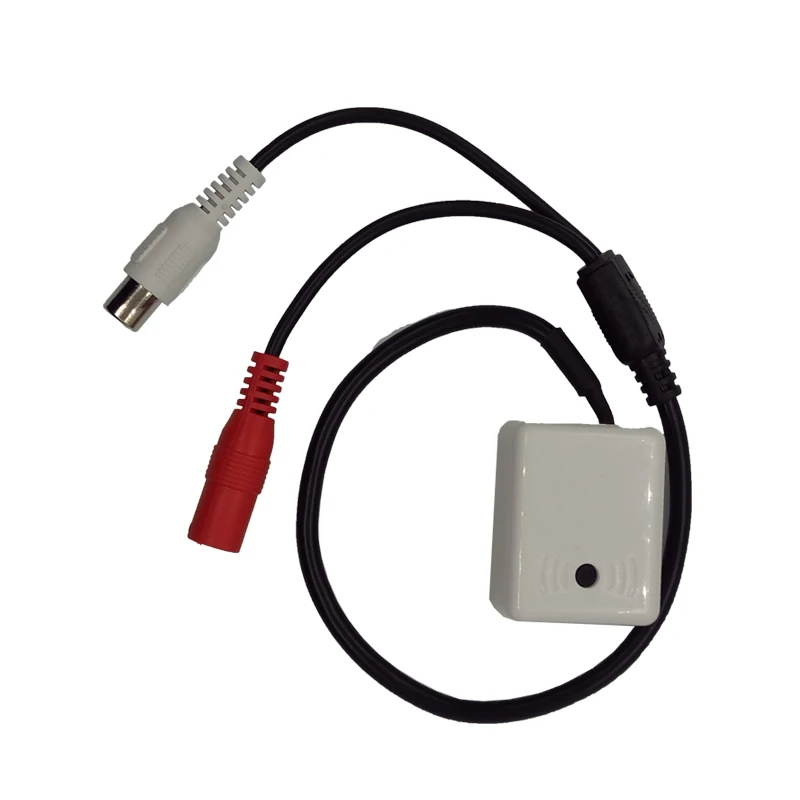 Evolylcam мини аудио Микрофон для безопасности DVR камера система кабель CCTV звуковой