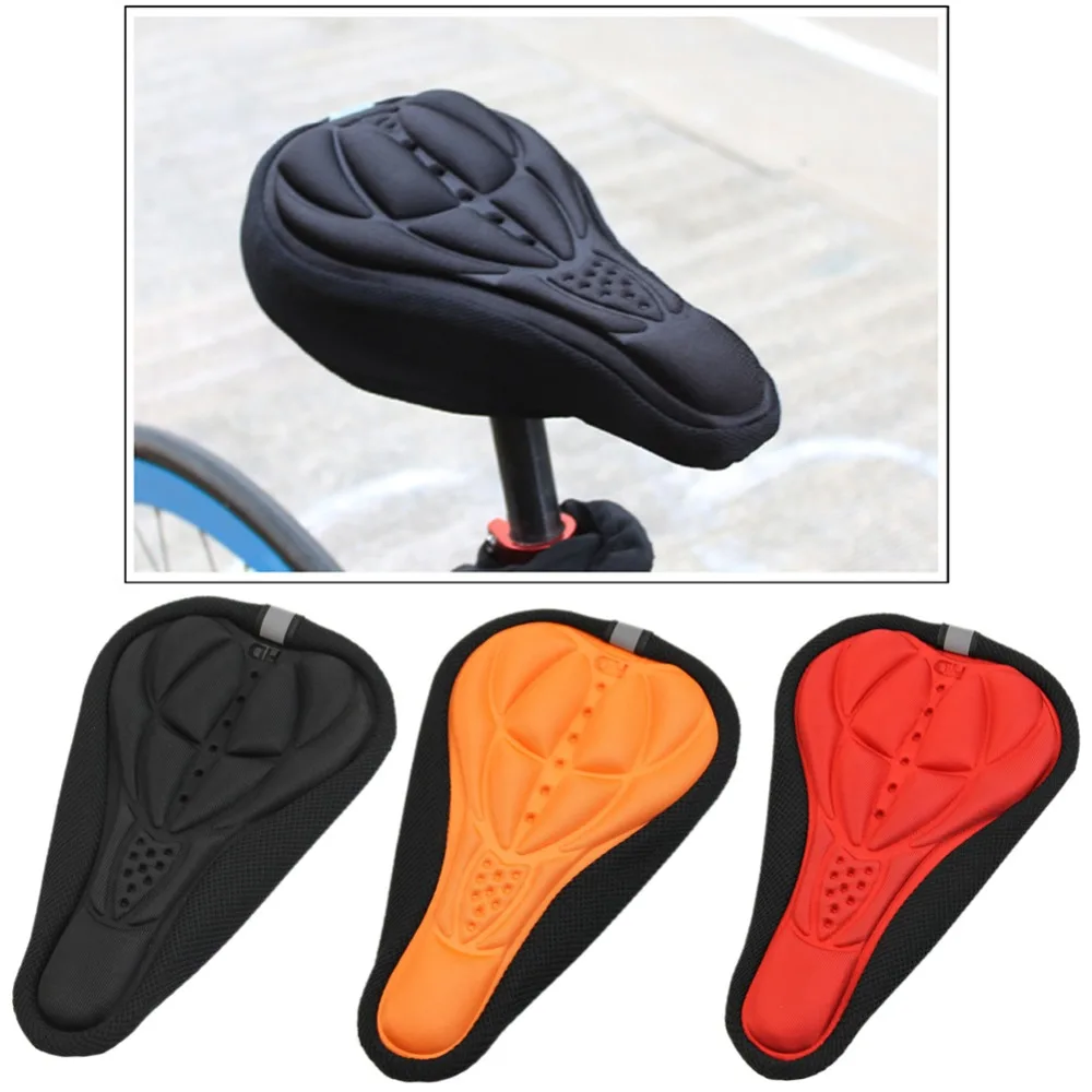 New Silicone Gel Soft Bicycle Bike Bicycle Cycling Saddle Seat Cover Cushion Pad