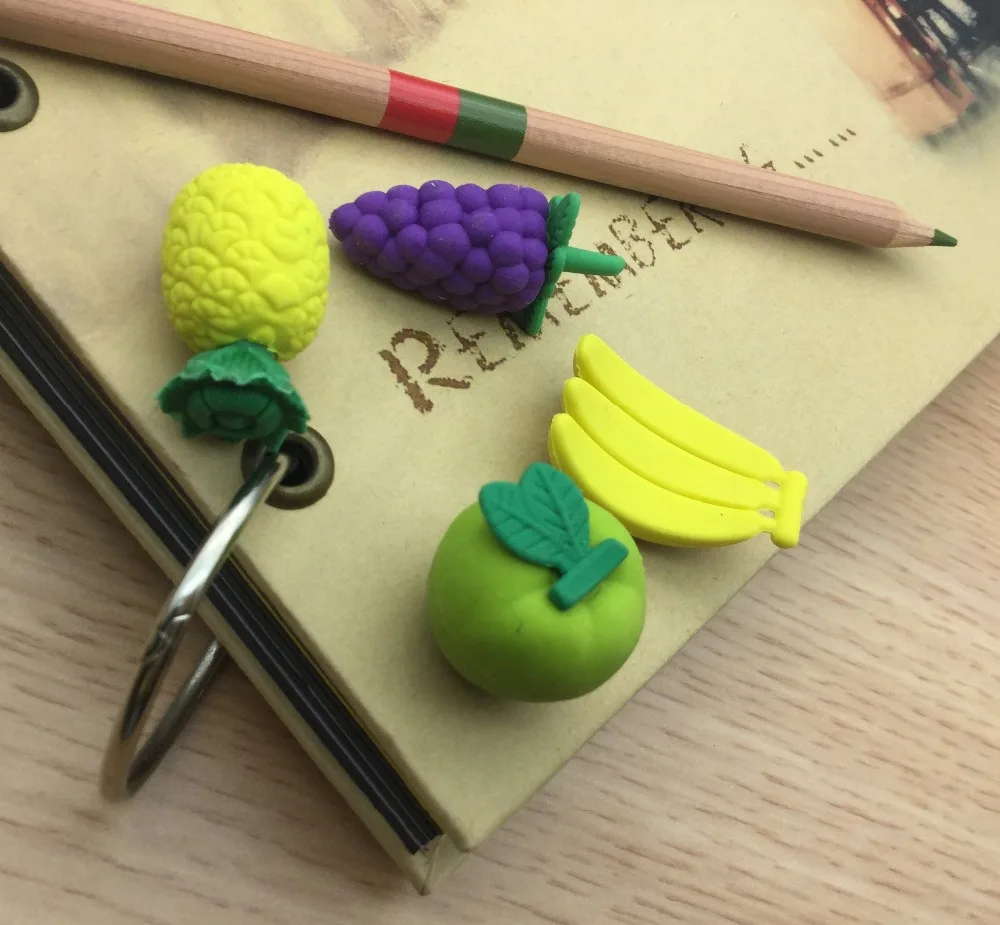 Student Stationery Random Pattern Creative Gift 4pcs/Pack Cute Fruit Cuisine Shape Rubber Eraser
Student Stationery Random Pattern Creative Gift 4pcs/Pack Cute Fruit Cuisine Shape Rubber Eraser