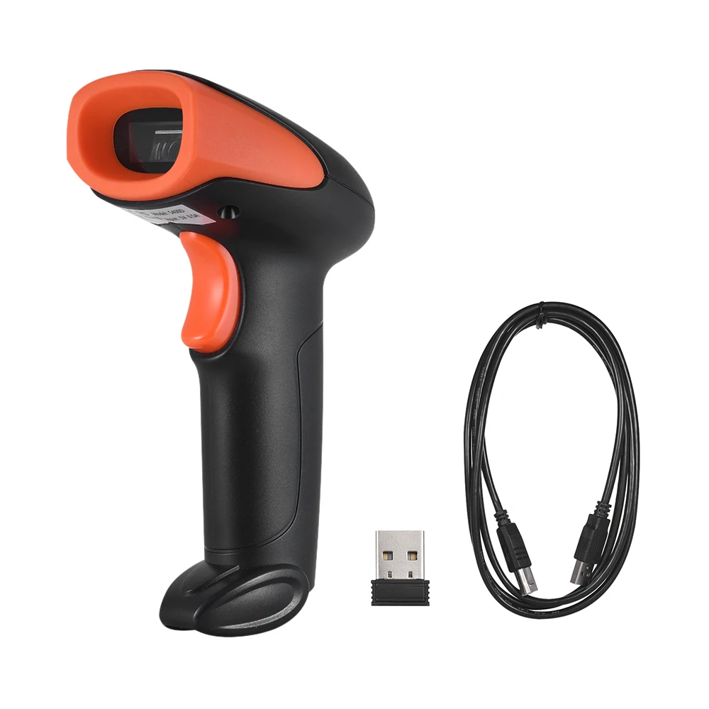 Handheld 1D Barcode Scanner Wireless & Wired Bar Code Reader with Receiver Cordless Bar Code Reader for POS Windows Supermarket
Handheld 1D Barcode Scanner Wireless & Wired Bar Code Reader with Receiver Cordless Bar Code Reader for POS Windows Supermarket
