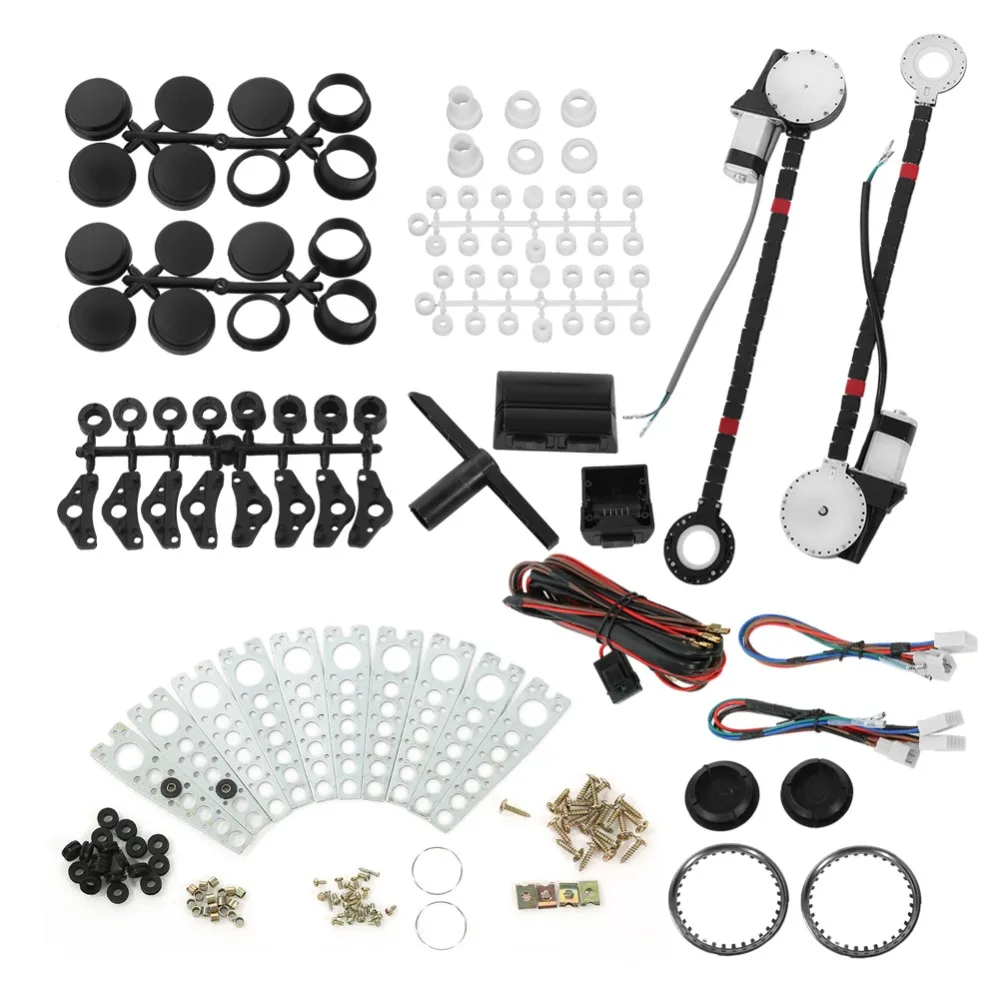 Oversea US DE ES AU Universal for 2 Door Car Truck SUV 12V Car Electric Power Window Lift Regulator Conversion Kit
Oversea US DE ES AU Universal for 2 Door Car Truck SUV 12V Car Electric Power Window Lift Regulator Conversion Kit