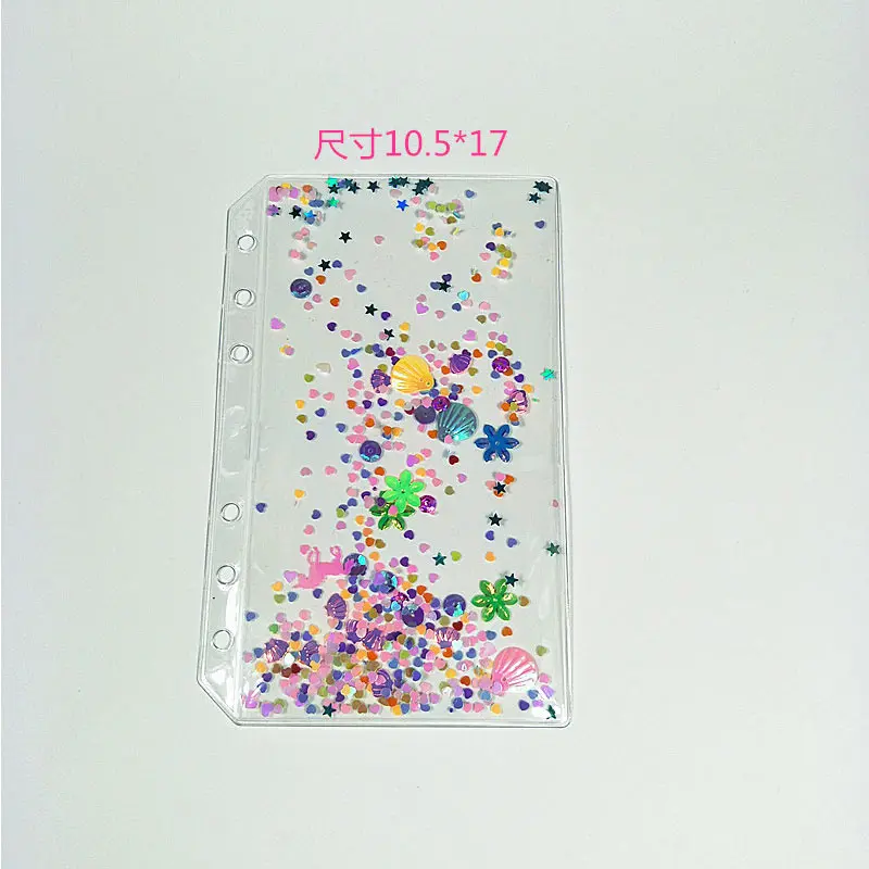 A6 Pink Shell Sequins Spiral Zipper Bag Divider Planner Accessories Diary Notebook File Storage bag For Filofax Dokibook
A6 Pink Shell Sequins Spiral Zipper Bag Divider Planner Accessories Diary Notebook File Storage bag For Filofax Dokibook
