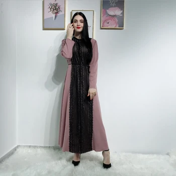 2019 Newest inspired lace kaftan muslim women clothing turkish arab dubai islamic fashion long abaya dress plus size S-XXL
2019 Newest inspired lace kaftan muslim women clothing turkish arab dubai islamic fashion long abaya dress plus size S-XXL