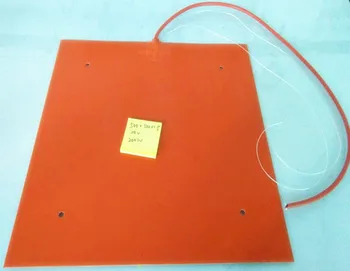 220V 500*500mm Heat Hot Mat for CR-10 Printer Flexible silicone heater 1000w adhesive 100k thermistor 4*10mmhole
220V 500*500mm Heat Hot Mat for CR-10 Printer Flexible silicone heater 1000w adhesive 100k thermistor 4*10mmhole