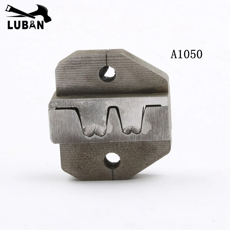 A1050 Die Sets for HS FSE AM-10 EM-6B1 EM-6B2 CRIMPING PILER Crimping machine one set made by Wire cutting machine tool jaws
A1050 Die Sets for HS FSE AM-10 EM-6B1 EM-6B2 CRIMPING PILER Crimping machine one set made by Wire cutting machine tool jaws