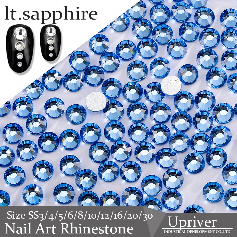 Upriver Light Sapphire Glue On Flatback Nail Art Rhinestones for 3D Nail Art Glass Stone Flatback Non Hotfix Rhinestones
Upriver Light Sapphire Glue On Flatback Nail Art Rhinestones for 3D Nail Art Glass Stone Flatback Non Hotfix Rhinestones