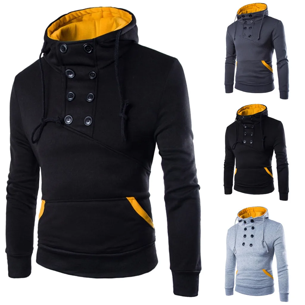 Men Autumn Long Sleeve Patchwork Hoodie Hooded Sweatshirt Top Outwear Blouse Winter Casual Packwork Slim Fit Sweatshirts
Men Autumn Long Sleeve Patchwork Hoodie Hooded Sweatshirt Top Outwear Blouse Winter Casual Packwork Slim Fit Sweatshirts