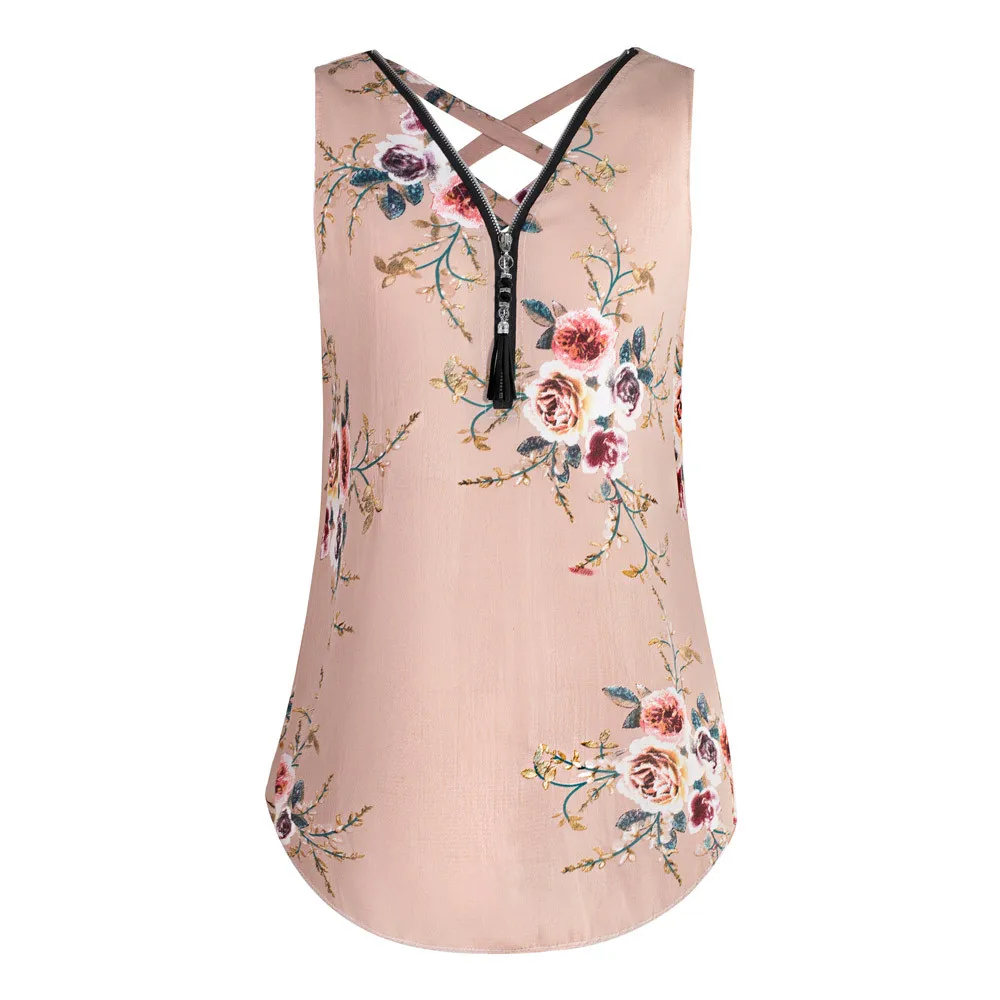 Streetwear Festival Top Women Loose Sleeveless Tank Top Cross Back Hem Layed Zipper V-Neck Tops Plus Size Debardeur Femme
Streetwear Festival Top Women Loose Sleeveless Tank Top Cross Back Hem Layed Zipper V-Neck Tops Plus Size Debardeur Femme