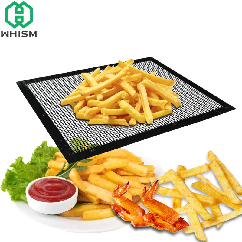 WHISM 40x33cm Heat Resistant BBQ Grill Mat Non-stick BBQ Grilling Mesh Pad Teflon Baking Mat Barbecue Grill Mats Cooking Sheet
WHISM 40x33cm Heat Resistant BBQ Grill Mat Non-stick BBQ Grilling Mesh Pad Teflon Baking Mat Barbecue Grill Mats Cooking Sheet