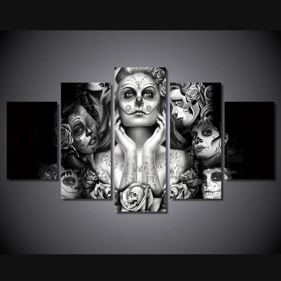 HD Printed Day of the Dead Face Painting on canvas room decoration print poster picture canvas Free shipping /PT0026
HD Printed Day of the Dead Face Painting on canvas room decoration print poster picture canvas Free shipping /PT0026