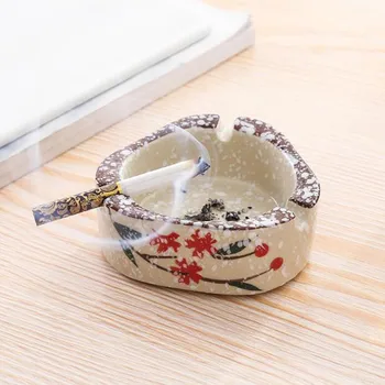 WSHYUFEI Hand Painted Ceramics Fashion Ashtray Creativity Personality Vintage Coffee table Office Household Living room
WSHYUFEI Hand Painted Ceramics Fashion Ashtray Creativity Personality Vintage Coffee table Office Household Living room