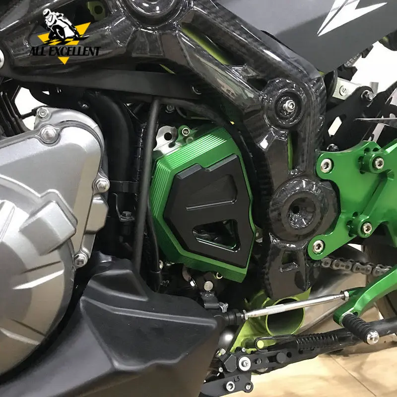 Motorcycle Front Sprocket Cover Chain Guard Crash Protector Slider CNC Aluminum Green Red Blue Black For Kawasaki Z900 2017 2018
Motorcycle Front Sprocket Cover Chain Guard Crash Protector Slider CNC Aluminum Green Red Blue Black For Kawasaki Z900 2017 2018