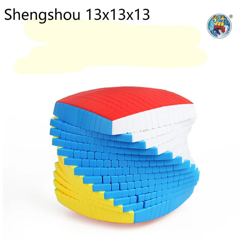 Newest Top Shengshou 13 Layers 13x13x13 Cube stickerless Speed Magic Puzzle 13x13 Educational Cubo magico Toys (128mm) kids toys
Newest Top Shengshou 13 Layers 13x13x13 Cube stickerless Speed Magic Puzzle 13x13 Educational Cubo magico Toys (128mm) kids toys