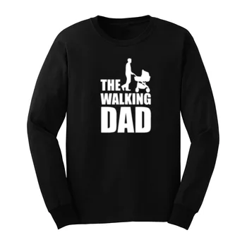 Mens The Walking Dad Funny Long Sleeve T-Shirts Casual Men Tee 
Mens The Walking Dad Funny Long Sleeve T-Shirts Casual Men Tee