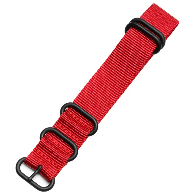 18mm/20mm/22mm Watchband Nylon Strap Ring Buckle Replacement Band Watch red for Seiko watch
18mm/20mm/22mm Watchband Nylon Strap Ring Buckle Replacement Band Watch red for Seiko watch