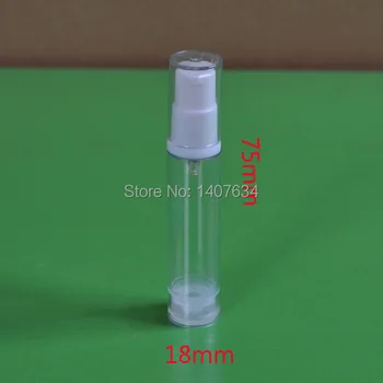 Hot sale, 50pcs / lot, 5ml bald vacuum bottles, short duckbill vacuum bottles, perfume bottles, plastic bottles
Hot sale, 50pcs / lot, 5ml bald vacuum bottles, short duckbill vacuum bottles, perfume bottles, plastic bottles