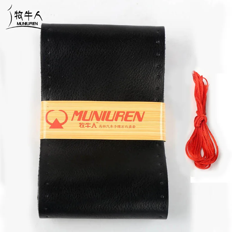 DIY Genuine Leather Car Steering Wheel Cover Universal Fit Cowhide Braiding With Needles and Thread Soft Leather Car-Styling
DIY Genuine Leather Car Steering Wheel Cover Universal Fit Cowhide Braiding With Needles and Thread Soft Leather Car-Styling