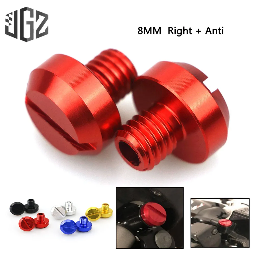 8MM Motorcycle Universal CNC Rear View Mirrors Hole Plug Screws Right Anti Decoration Screw For Honda KTM Ducati Kawasaki Yamaha
8MM Motorcycle Universal CNC Rear View Mirrors Hole Plug Screws Right Anti Decoration Screw For Honda KTM Ducati Kawasaki Yamaha