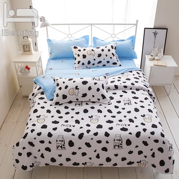 Home Textile Sheet Set Polyester 5 Size Cute Cow 2018 Spring Bedding Set Duvet Cover Set
Home Textile Sheet Set Polyester 5 Size Cute Cow 2018 Spring Bedding Set Duvet Cover Set