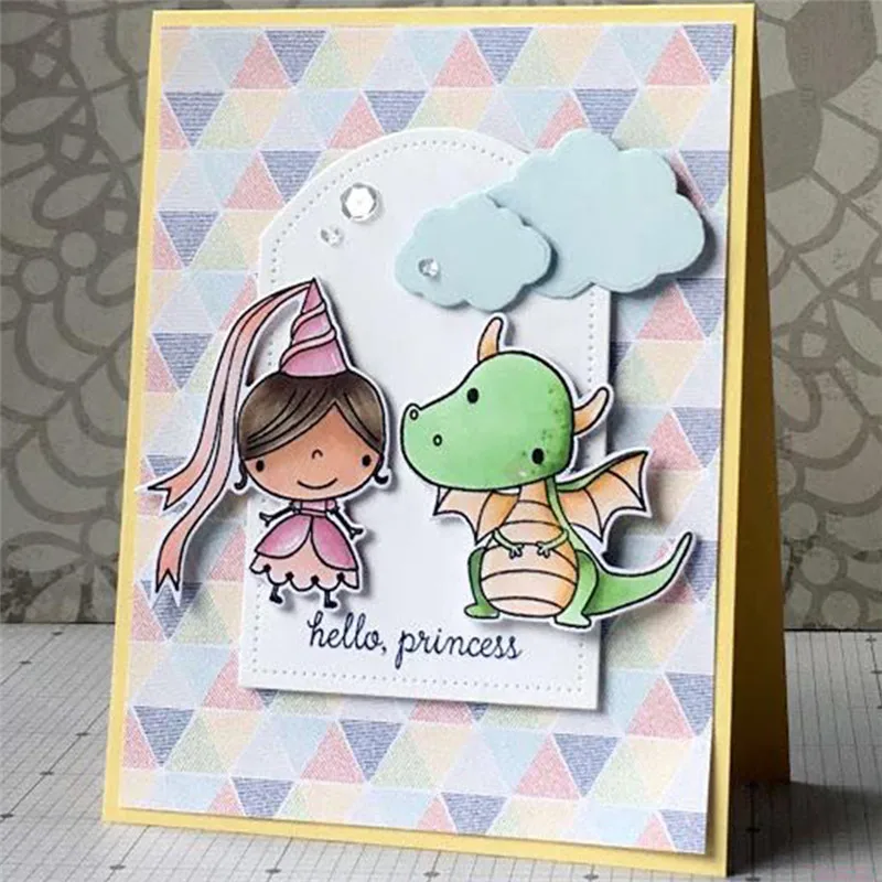 YaMinSanNiO Cartoon Dragon Girl Clear Stamps and Dies Scrapbooking for Card Making Embossing Metal Cutting Dies Rubber Stamp Set
YaMinSanNiO Cartoon Dragon Girl Clear Stamps and Dies Scrapbooking for Card Making Embossing Metal Cutting Dies Rubber Stamp Set
