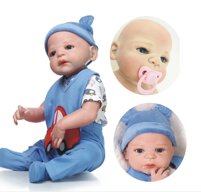 Bebes reborn boy dolls NPK 23"57CM full body silicone reborn baby dolls bear head safe toy dolls for child xmas gift bonecas
Bebes reborn boy dolls NPK 23"57CM full body silicone reborn baby dolls bear head safe toy dolls for child xmas gift bonecas