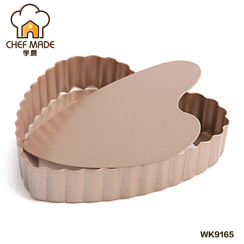 Chef Made Cake Pans Bundt Cake Pan Baking Pan Baking Tray Home Baking Baking Dish Mini Heart-shaped Panning For Gold Bakeware
Chef Made Cake Pans Bundt Cake Pan Baking Pan Baking Tray Home Baking Baking Dish Mini Heart-shaped Panning For Gold Bakeware