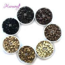 1000pcs/bottle 3.0x2.4x4.0mm Black MINI Euro Locks straight copper micro tubes Non flared micro rings links for feather hair
1000pcs/bottle 3.0x2.4x4.0mm Black MINI Euro Locks straight copper micro tubes Non flared micro rings links for feather hair