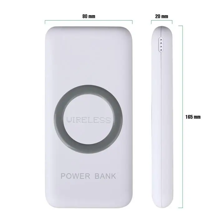 12000mah power bank wireless 5V 2A External Battery carregador portatil PoverBank Support Wireless Wired Charging For mi honor
12000mah power bank wireless 5V 2A External Battery carregador portatil PoverBank Support Wireless Wired Charging For mi honor