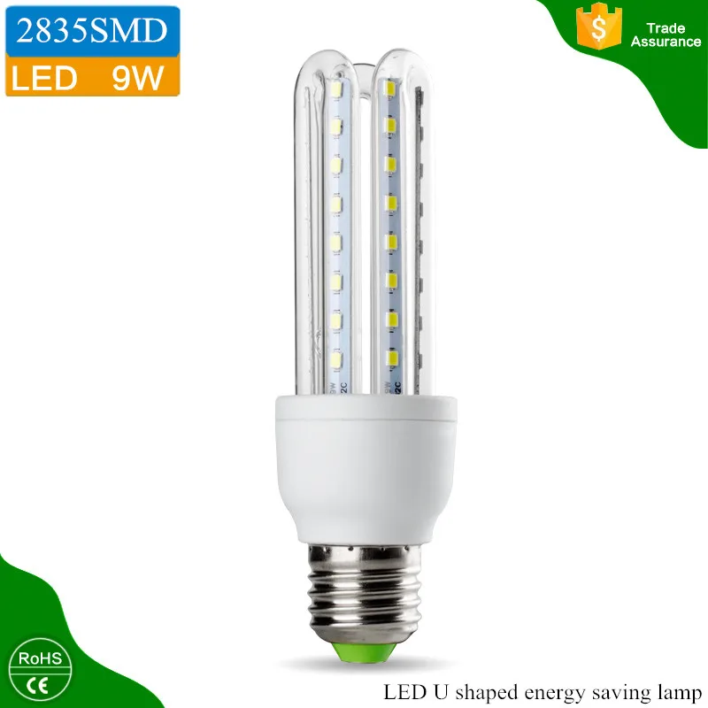 U shaped Light Home Lighting Constant Current Driver led Corn Bulb 9W E27 Energy Saving Lamp SMD2835 AC 85-265V 810LM 48Leds
U shaped Light Home Lighting Constant Current Driver led Corn Bulb 9W E27 Energy Saving Lamp SMD2835 AC 85-265V 810LM 48Leds