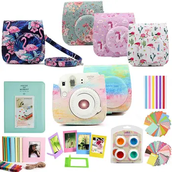 For Fujifilm Instax Mini 9 Mini 8 Instant Camera Painting / Rose Carrying Case Bag Cover PU Leather Pouch + Album + 10-in-1 Kit
For Fujifilm Instax Mini 9 Mini 8 Instant Camera Painting / Rose Carrying Case Bag Cover PU Leather Pouch + Album + 10-in-1 Kit