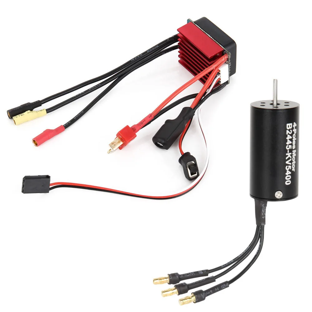 35A ESC 2445 KV5400 Brushless Motor for 1/16 1/18 RC Car Boat Truck Racing YH-17
35A ESC 2445 KV5400 Brushless Motor for 1/16 1/18 RC Car Boat Truck Racing YH-17