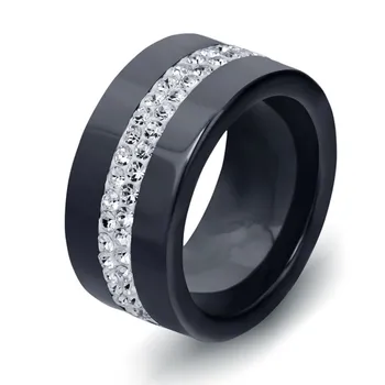 2020 Sale Fashionable and simple ladies jewelry Crystal from Swarovskis Creative Genuine Infiniti Black and White Ceramics Ring
2020 Sale Fashionable and simple ladies jewelry Crystal from Swarovskis Creative Genuine Infiniti Black and White Ceramics Ring