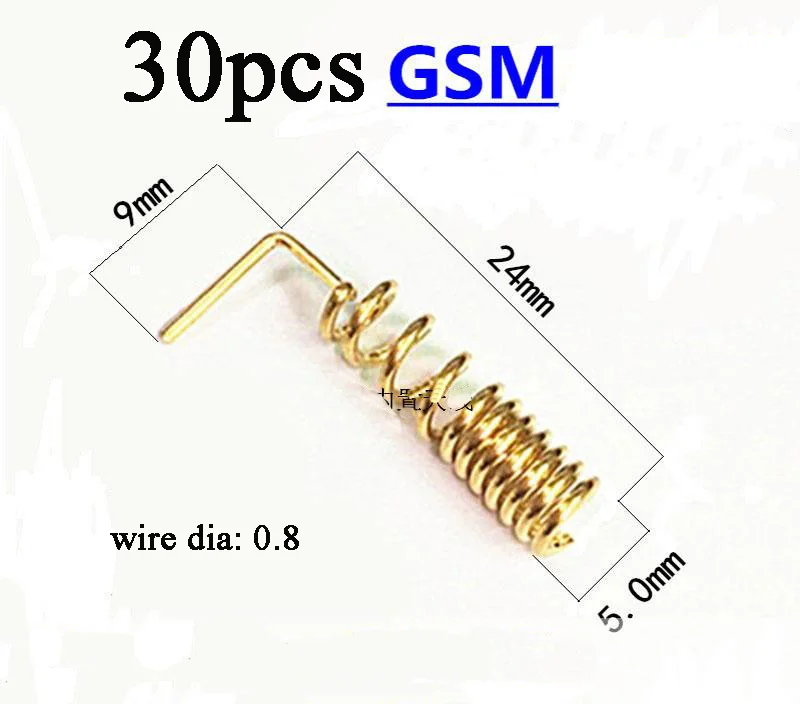 30PCs 3dBi GSM Built-in Copper Spring Antenna 900/1800mhz Spiral Coil Winding High Performance Antenna Right/Straight Angle
30PCs 3dBi GSM Built-in Copper Spring Antenna 900/1800mhz Spiral Coil Winding High Performance Antenna Right/Straight Angle