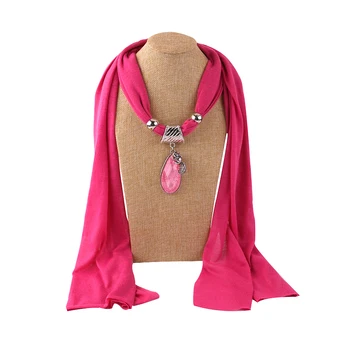 RUNMEIFA Jewelry Necklace Resin Beads Pendant Scarf Women Foulard Femme Accessories Hijab soild color
RUNMEIFA Jewelry Necklace Resin Beads Pendant Scarf Women Foulard Femme Accessories Hijab soild color