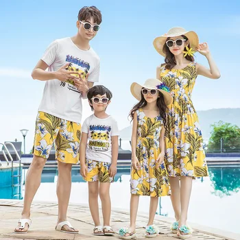 Sleeveless Mother and Daughter Dress Family Matching Clothes Daddy Boys Mother Son Outfits Father and Son Daughter Clothes
Sleeveless Mother and Daughter Dress Family Matching Clothes Daddy Boys Mother Son Outfits Father and Son Daughter Clothes