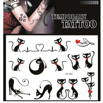 Wholesale 2016 New Arrival High-quality Personalized Kitty Temporary Tattoo waterproof disposable tattoo stickers 12 pcs/lot
Wholesale 2016 New Arrival High-quality Personalized Kitty Temporary Tattoo waterproof disposable tattoo stickers 12 pcs/lot