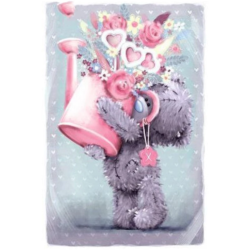 DIY Bear Watering 5D Diamond Embroidery Home Decoration 3D Mosaic Square Diamond Cross stitch Embroidery Crafts
DIY Bear Watering 5D Diamond Embroidery Home Decoration 3D Mosaic Square Diamond Cross stitch Embroidery Crafts