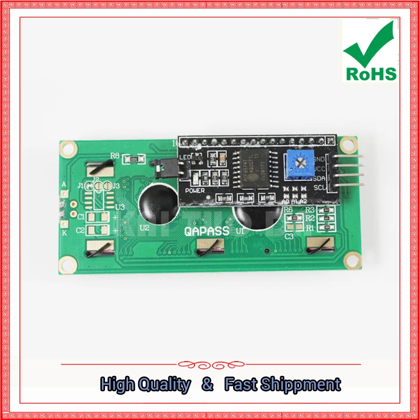 (Синий экран) IIC / I2C 1602 ЖК модуль LCD 1602A синий экран для предоставления библиотеки