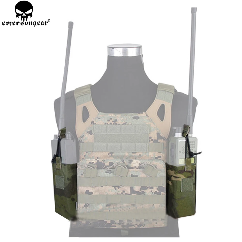 EMERSONGEAR JPC MBITR Radio Pouch Set Tactical Utility Military Double Sub Bag Radio Mag Pouch Multicam Tropic Black EM8333
EMERSONGEAR JPC MBITR Radio Pouch Set Tactical Utility Military Double Sub Bag Radio Mag Pouch Multicam Tropic Black EM8333