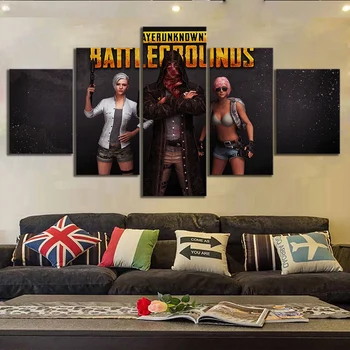 5 Piece PUBG Video Game Characters Pictures Decorative Painting on Canvas Wall Art for Home Decor
5 Piece PUBG Video Game Characters Pictures Decorative Painting on Canvas Wall Art for Home Decor
